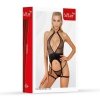 Zestaw top i stringi 11025 czarny S